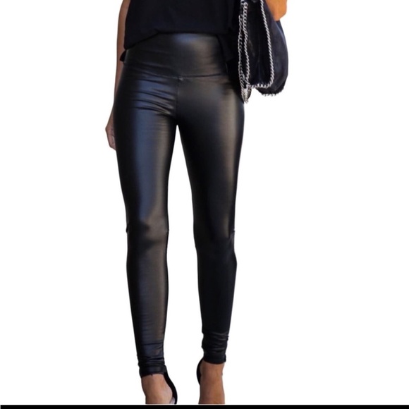 Storia | faux leather leggings - Picture 2 of 7